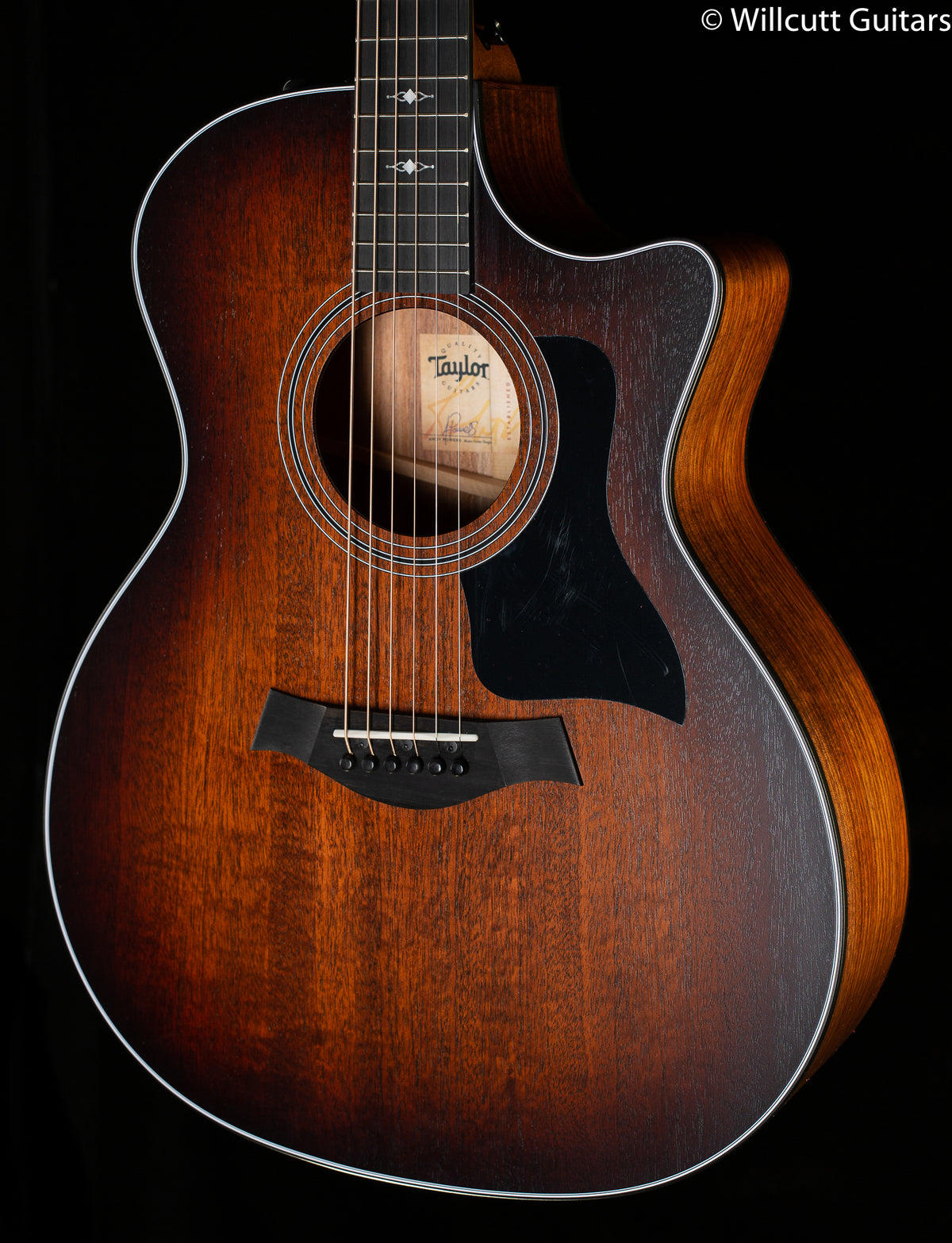 Taylor 324ce Shaded Edge Burst V-Class Bracing (172)
