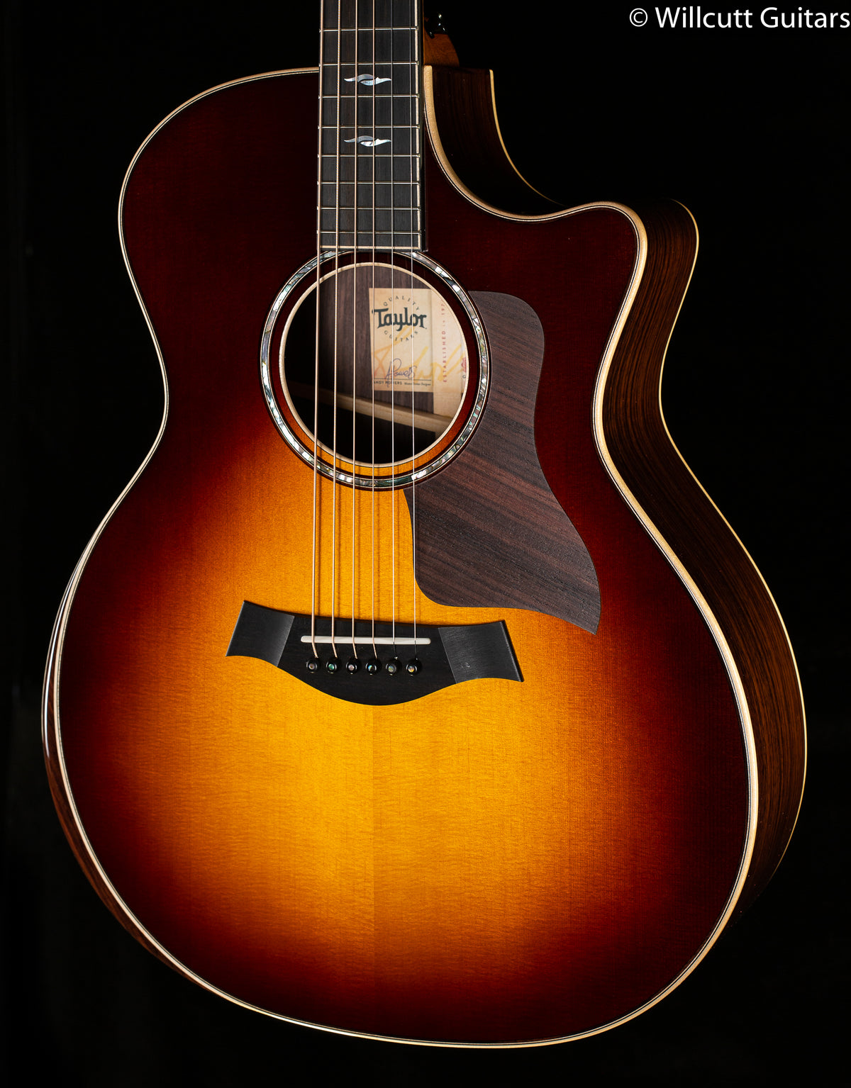 Taylor 814c Sunburst Radius Armrest