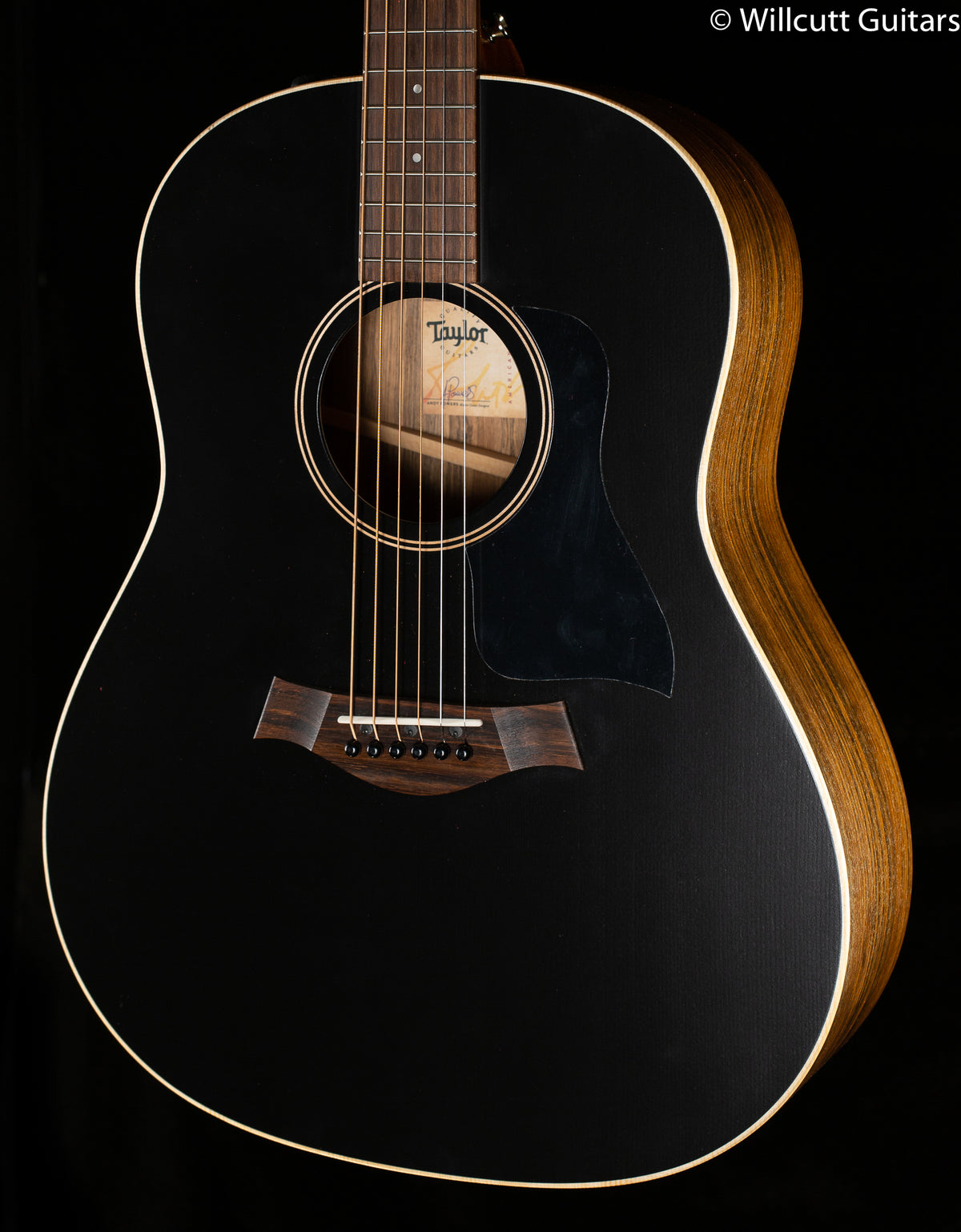 Taylor American Dream AD17e Ovangkol Spruce Blacktop (029)