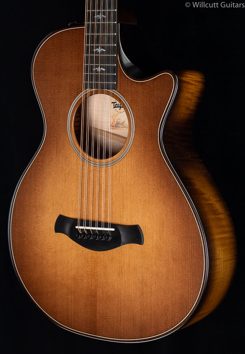 Taylor 652ce 12 String Builders Edition Wild Honey Burst (009)