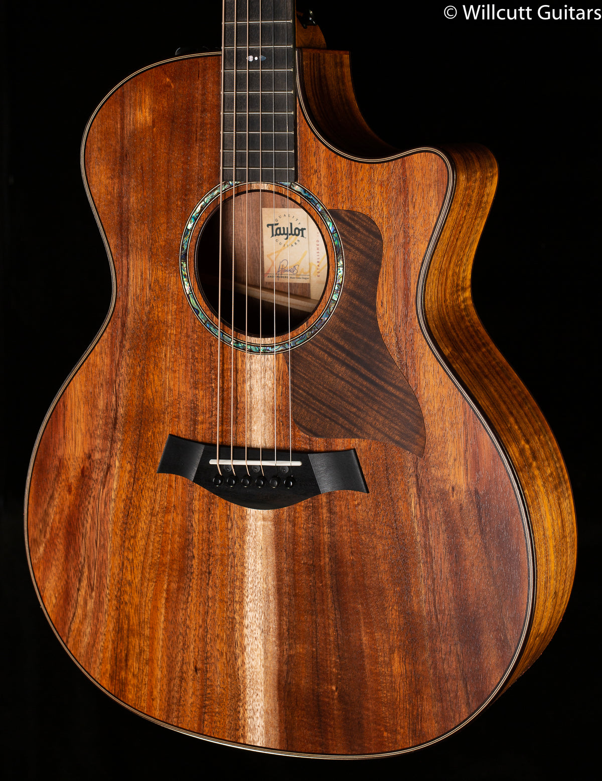 Taylor 724ce Grand Auditorium Koa (106)