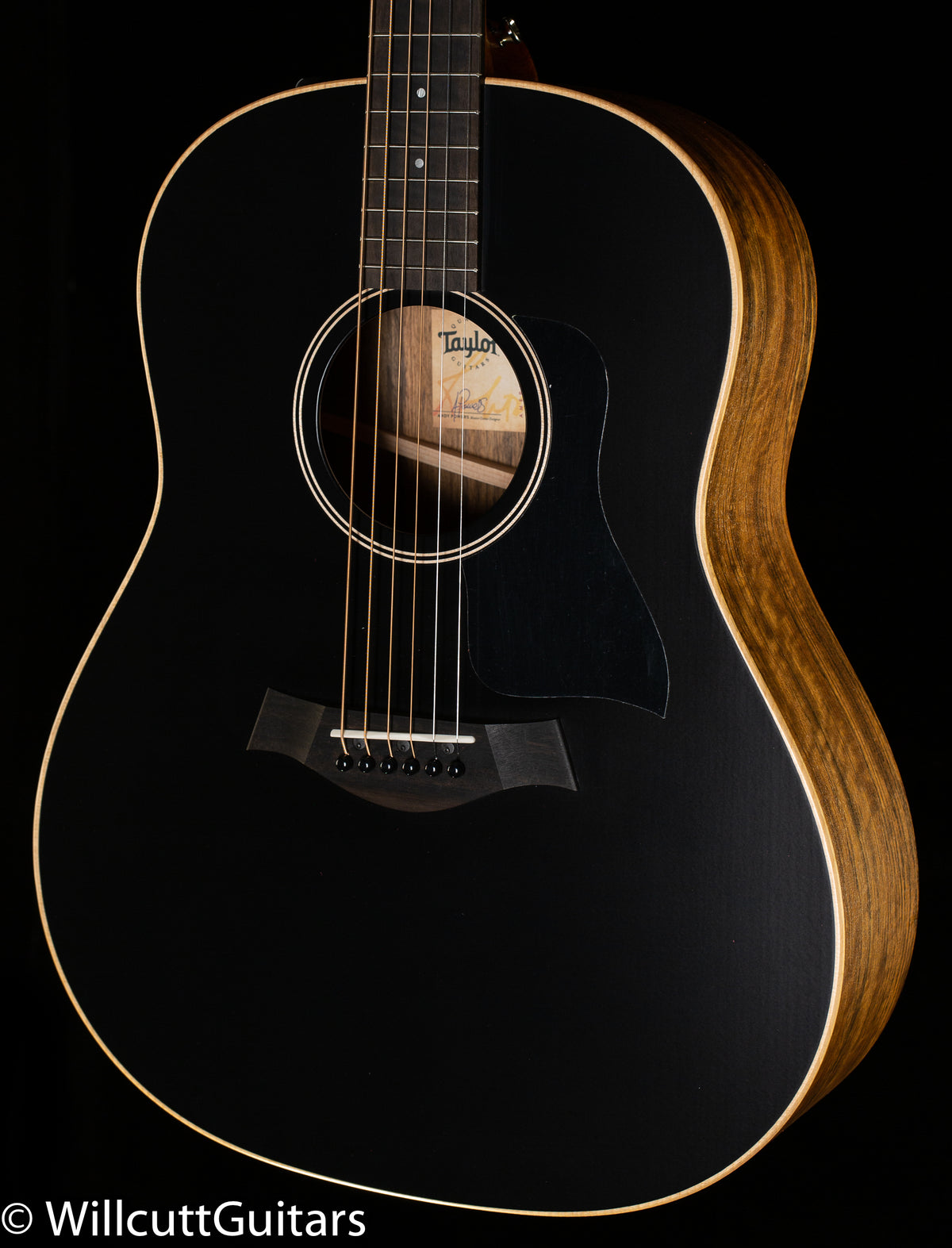 Taylor American Dream AD17e Ovangkol Spruce Blacktop