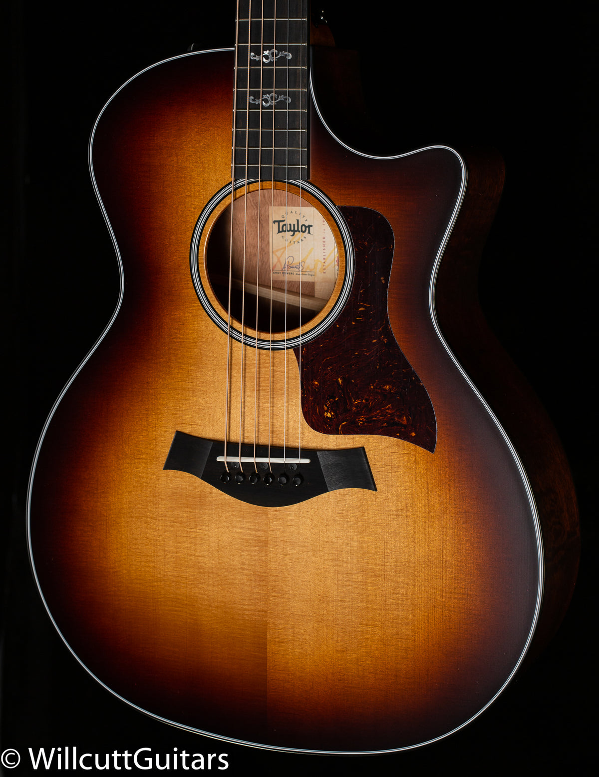 Taylor 314ce LTD Quilted Sapele Torrified Sitka Shaded Edhe Burst