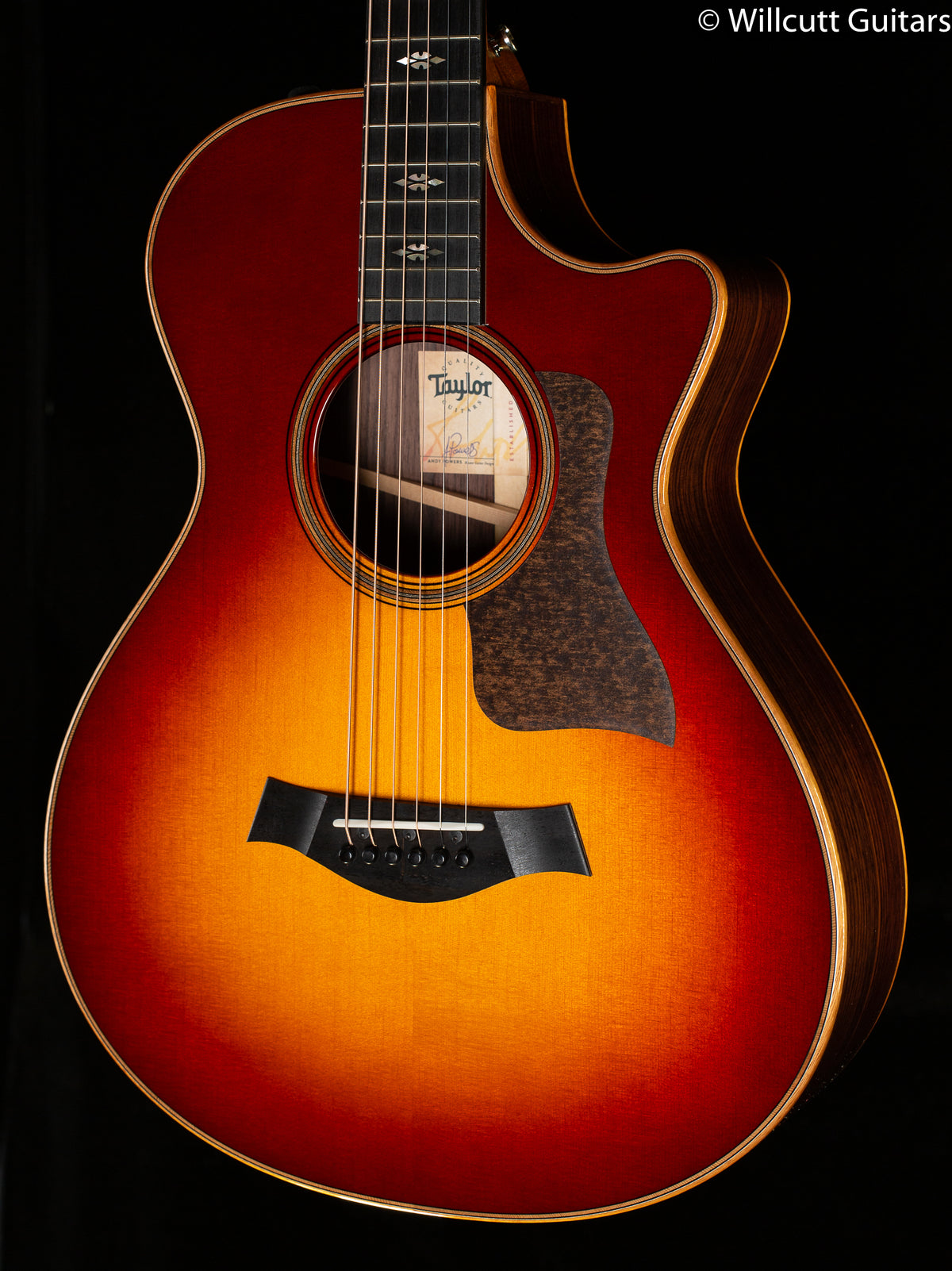 Taylor 712ce 12-Fret Western Sunburst Rosewood