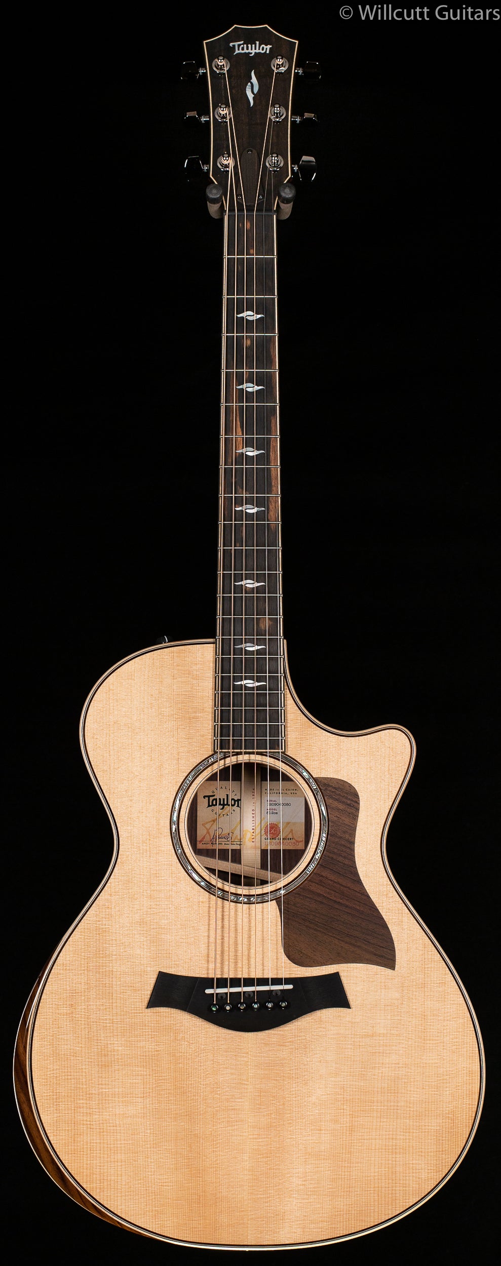 Lattelina さん Taylor 812ce V-Class Taylor 812ce V-Class Bracing - Willcutt Guitars