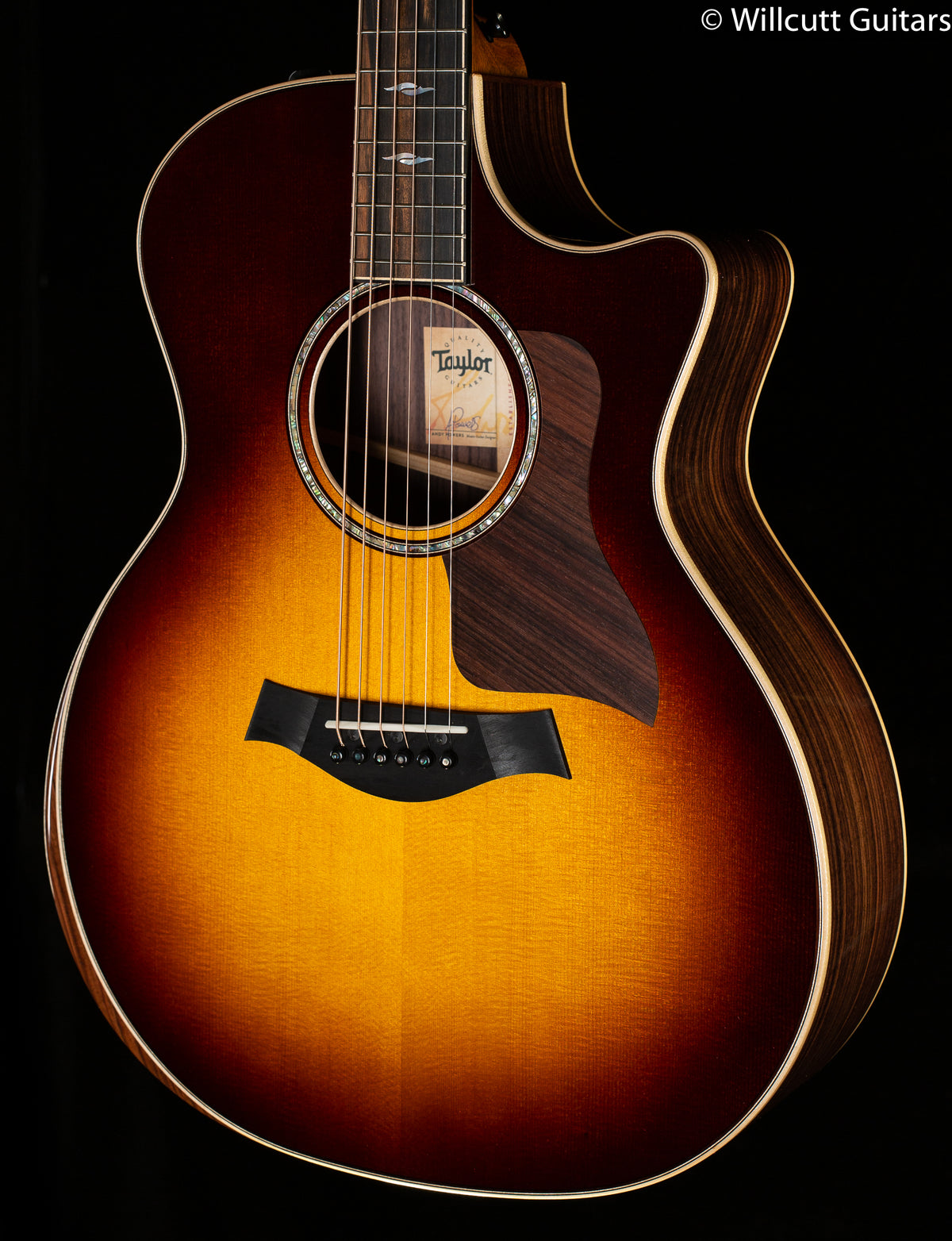 Taylor 814ce Sunburst Radius Armrest