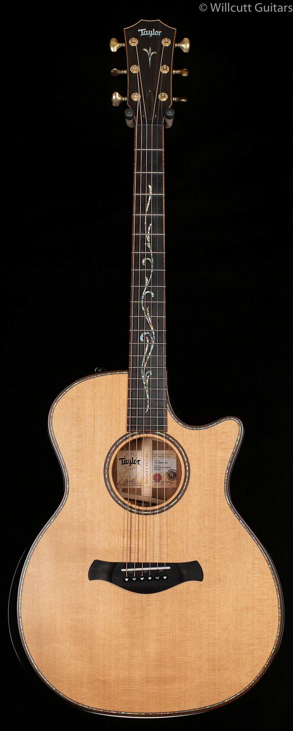 Taylor Builder's Edition K14ce V-Class Bracing - Willcutt Guitars