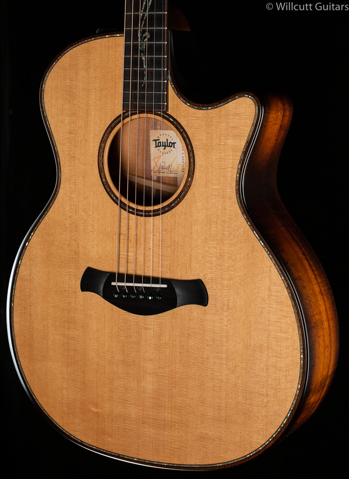 Taylor Builder&#39;s Edition K14ce V-Class Bracing