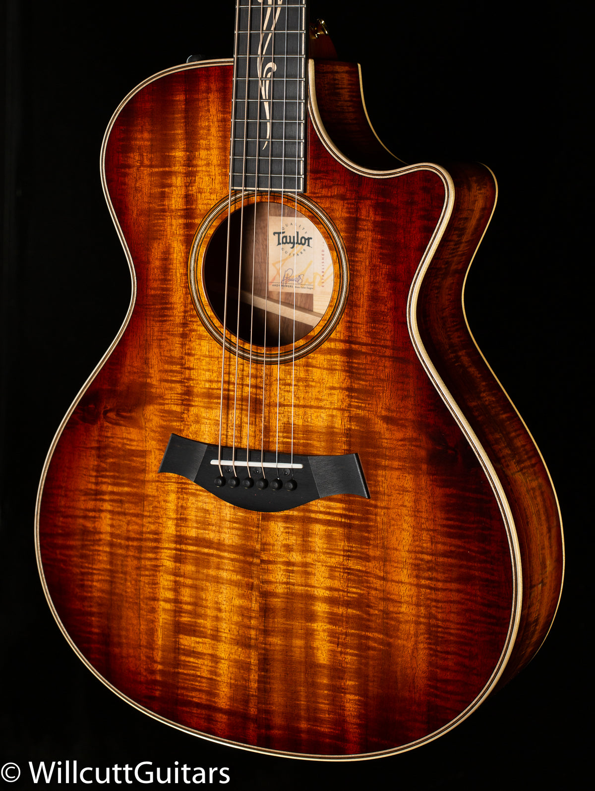 Taylor K22ce V-Class Bracing (073)