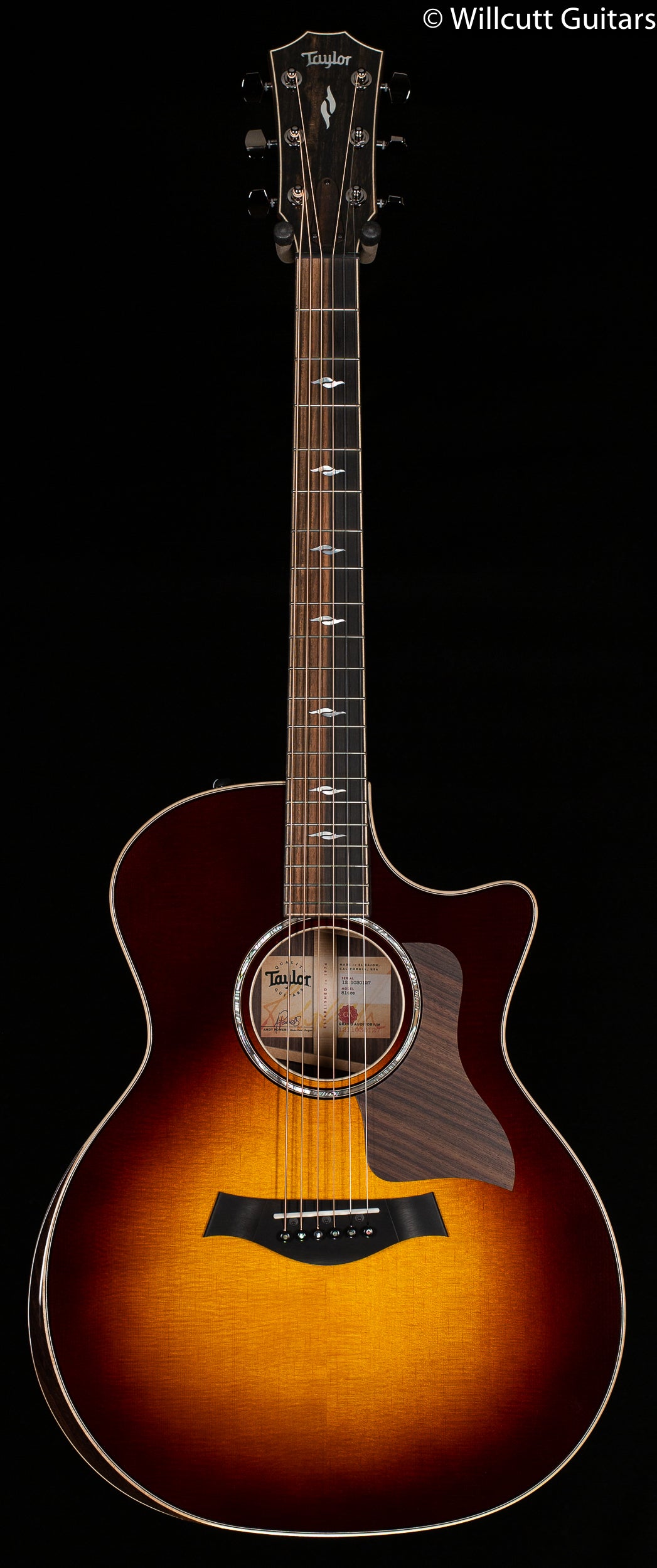 Taylor 814ce Sunburst Radius Armrest