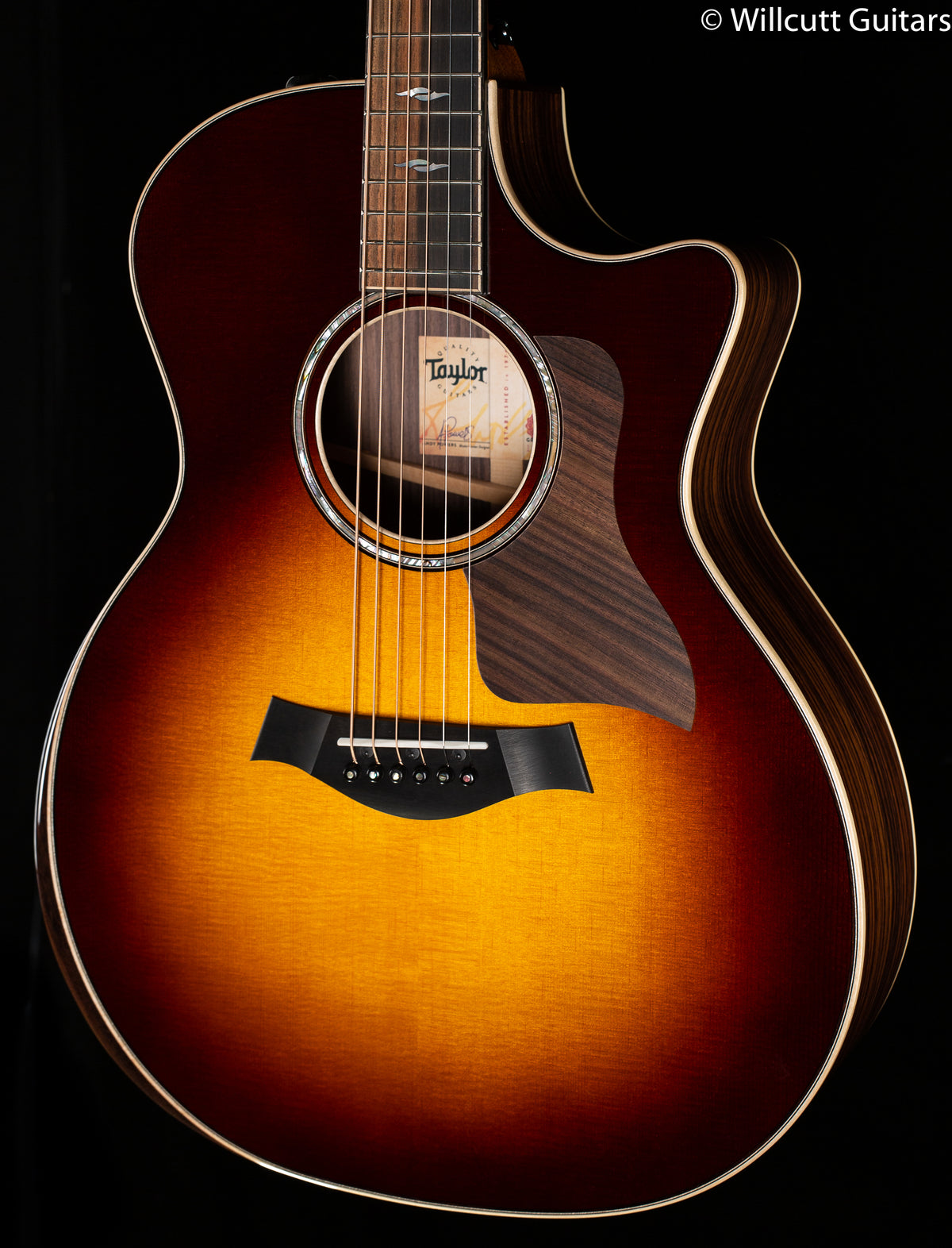 Taylor 814ce Sunburst Radius Armrest