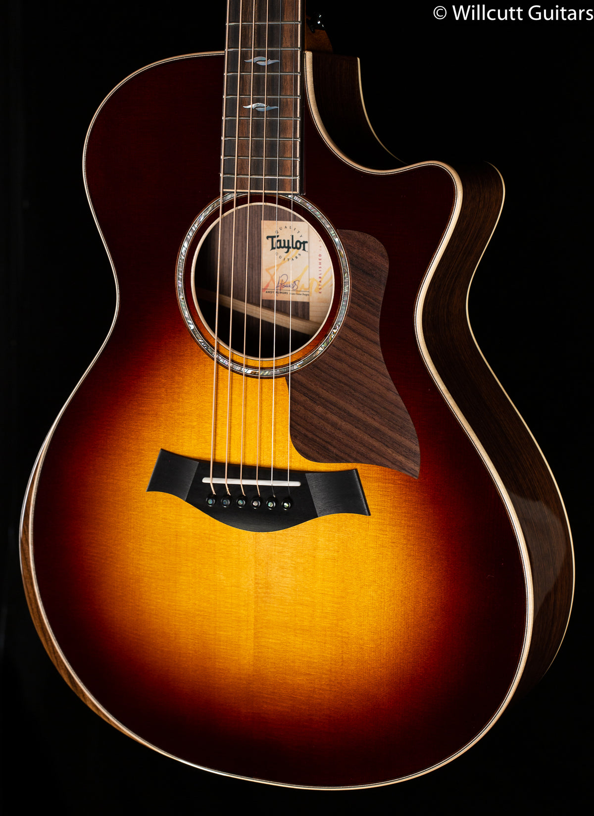 2020 Taylor 812c Radius Armrest TSB Top