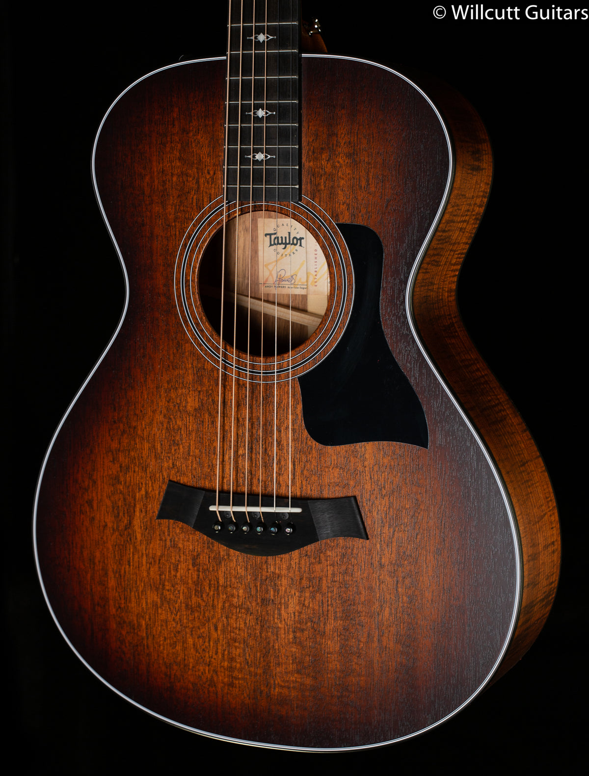 Taylor 322e Shaded Edge Burst V-Class