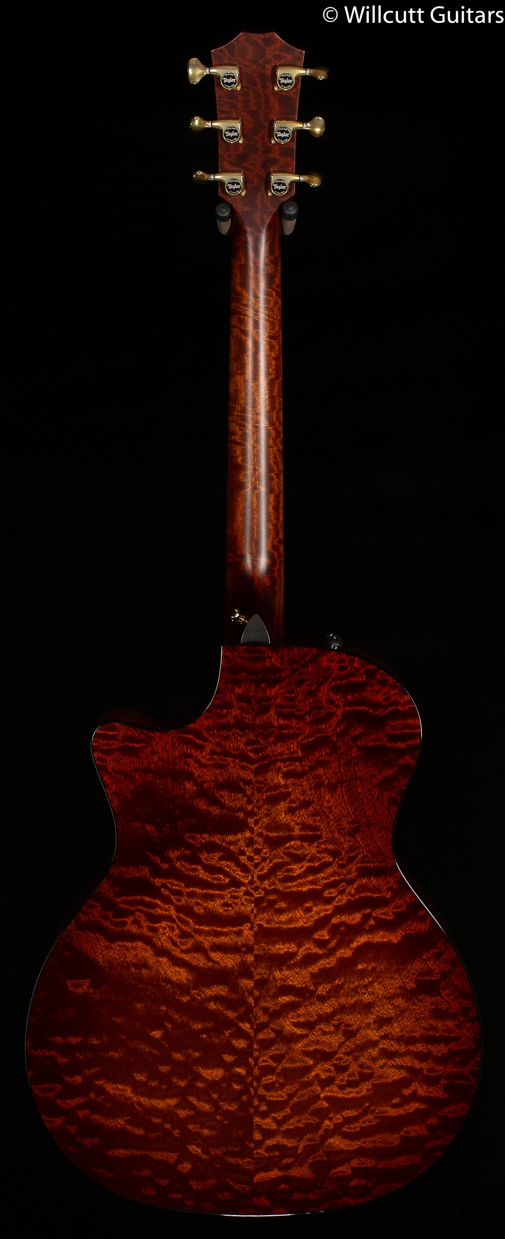 Taylor Custom GA Quilted Sapele Engelmann Bearclaw