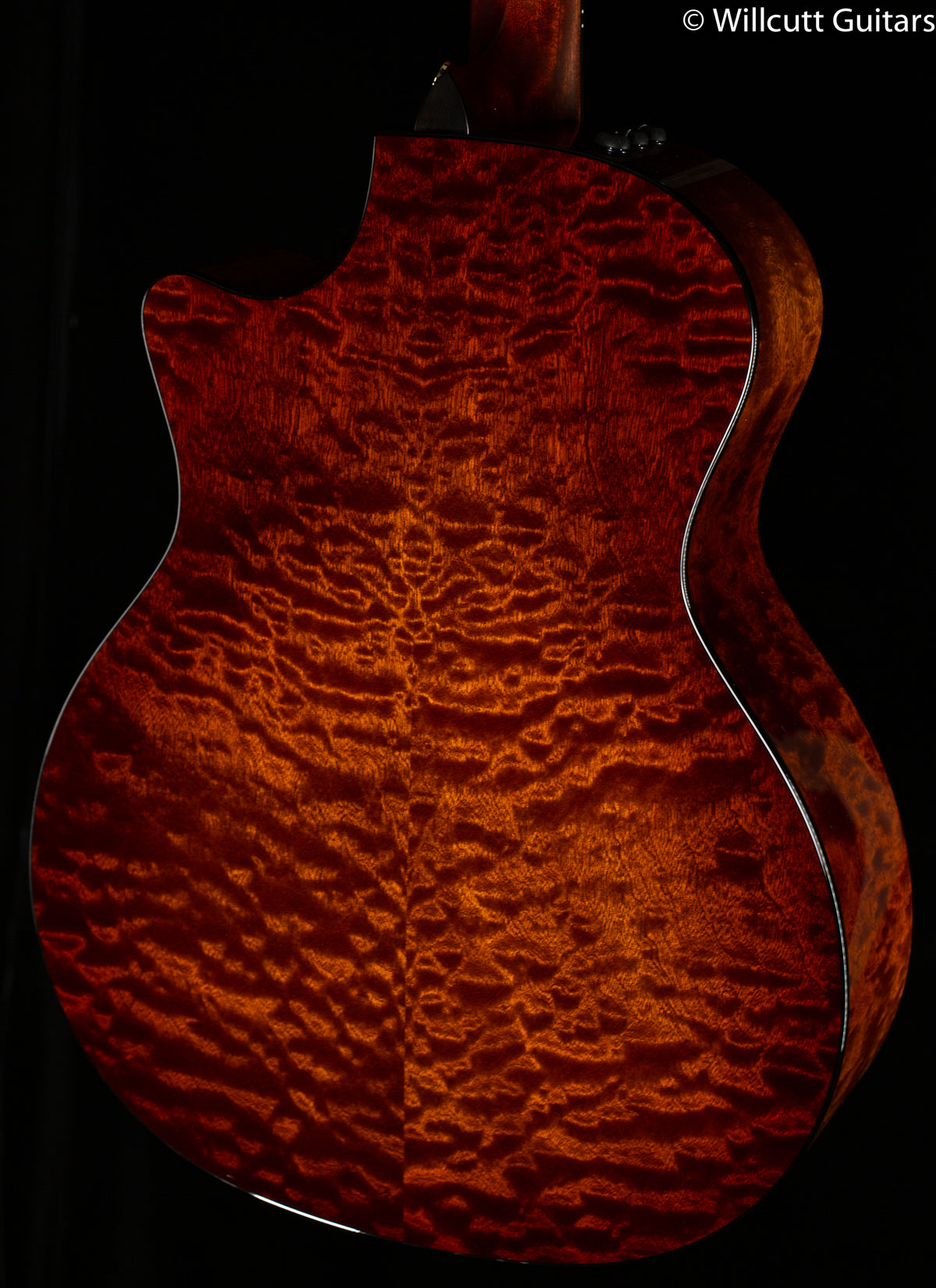 Taylor Custom GA Quilted Sapele Engelmann Bearclaw