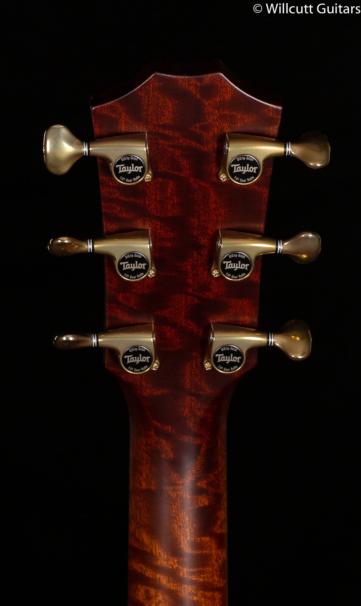 Taylor Custom GA Quilted Sapele Engelmann Bearclaw