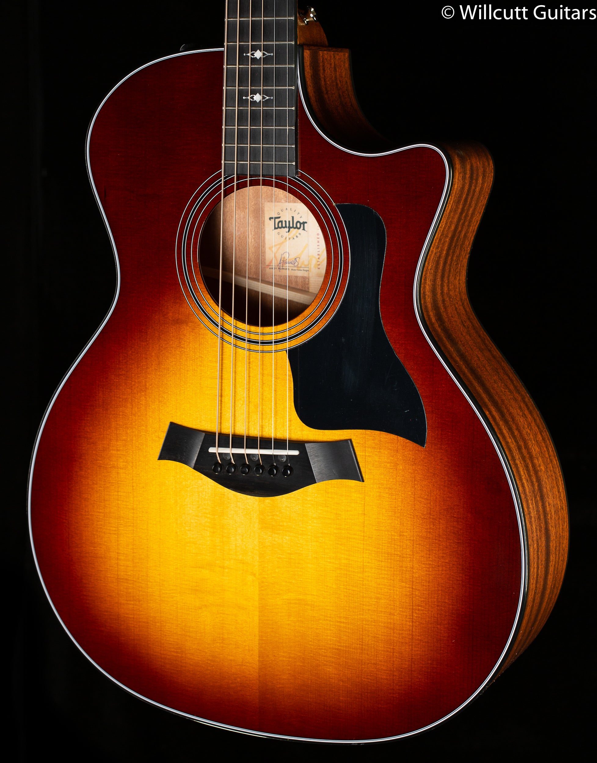 Taylor 314ce Sunburst Top V-Class Bracing - Willcutt Guitars