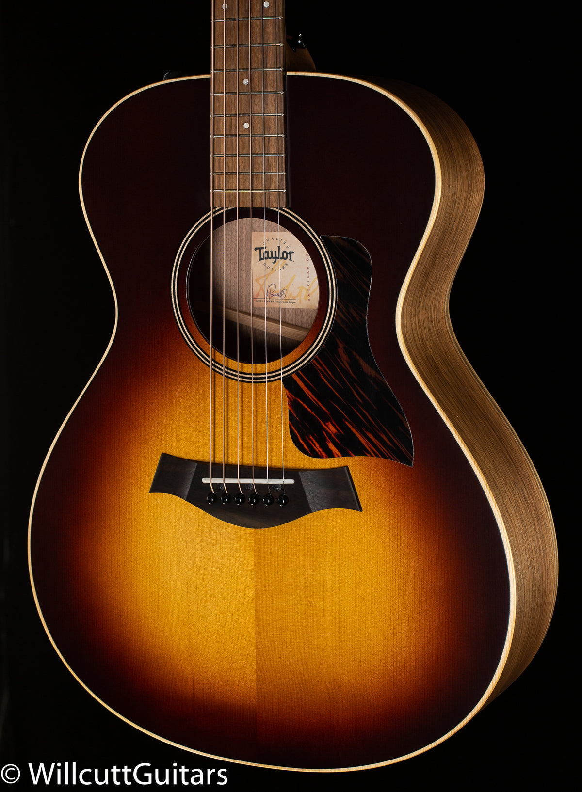 2022 Taylor American Dream AD12e-SB Walnut/Spruce Tobacco Sunburst (118)