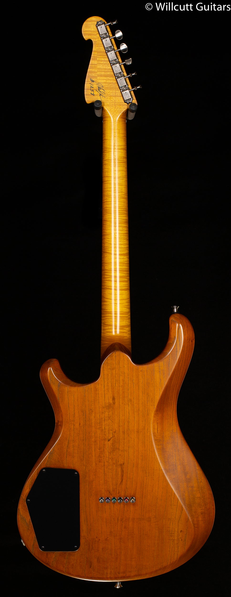 Knaggs Chesapeake Severn Hollowbody Hardtail SSS Butterscotch (258)