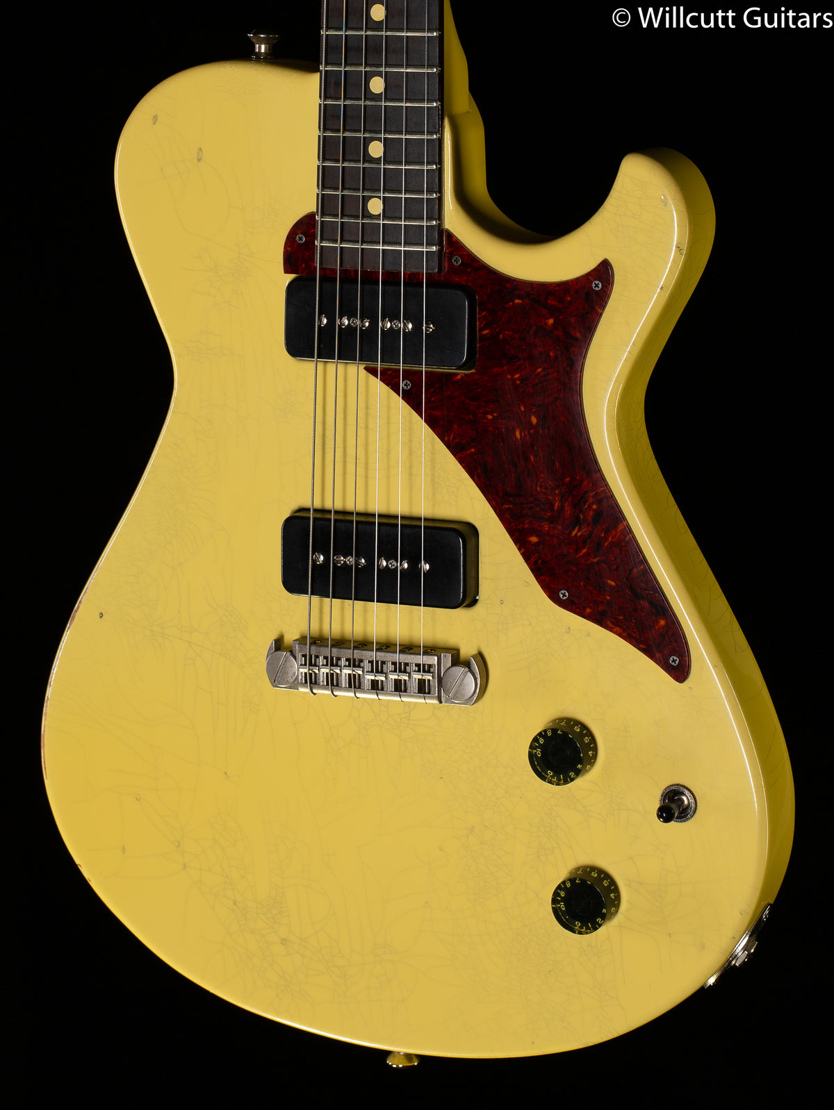 Knaggs Influence Kenai J 2 P-90 Brazilian TV Yellow Gloss Relic