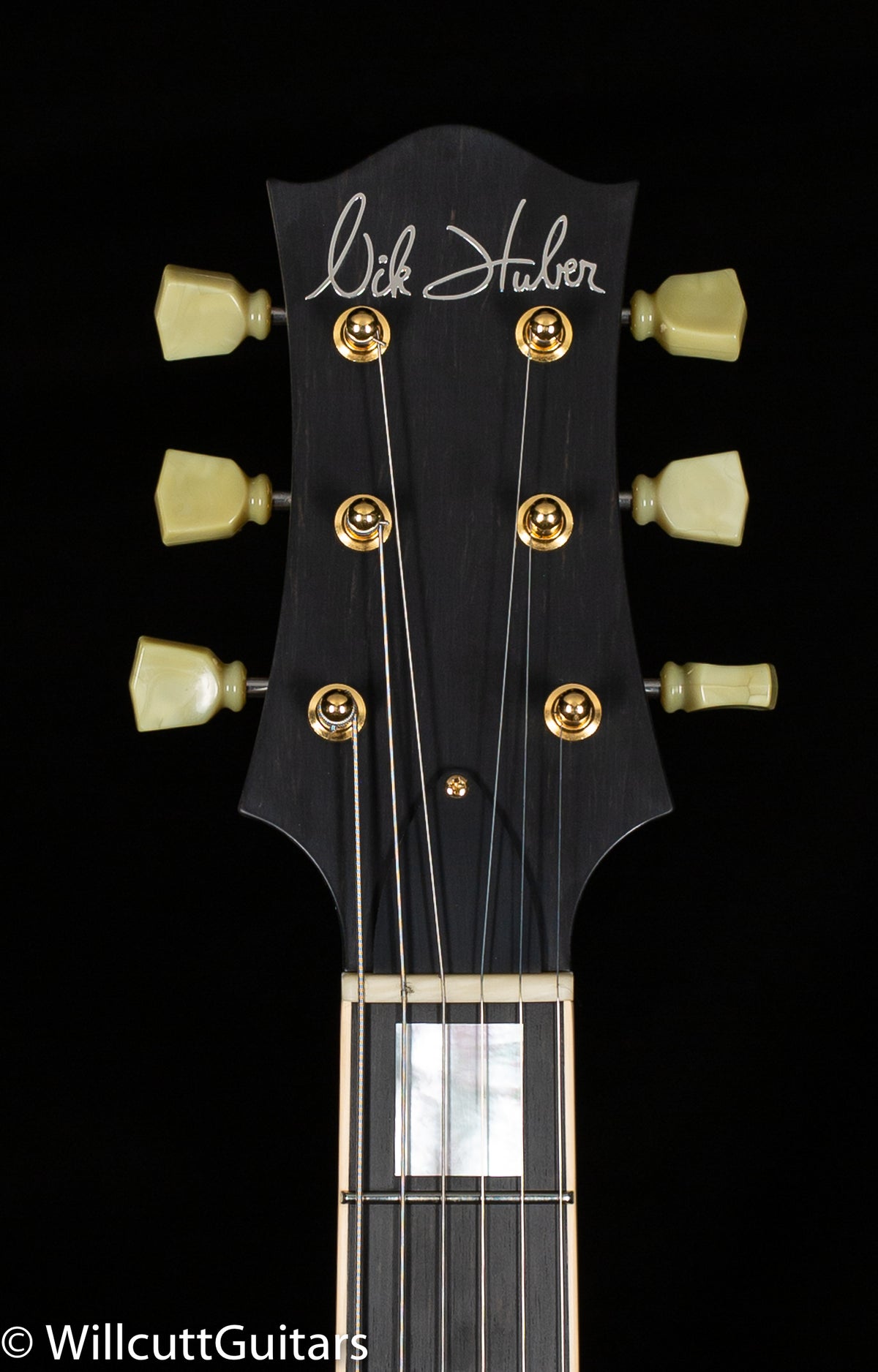 Nik Huber Krautster II Custom Worn Onyx Black 2 P90