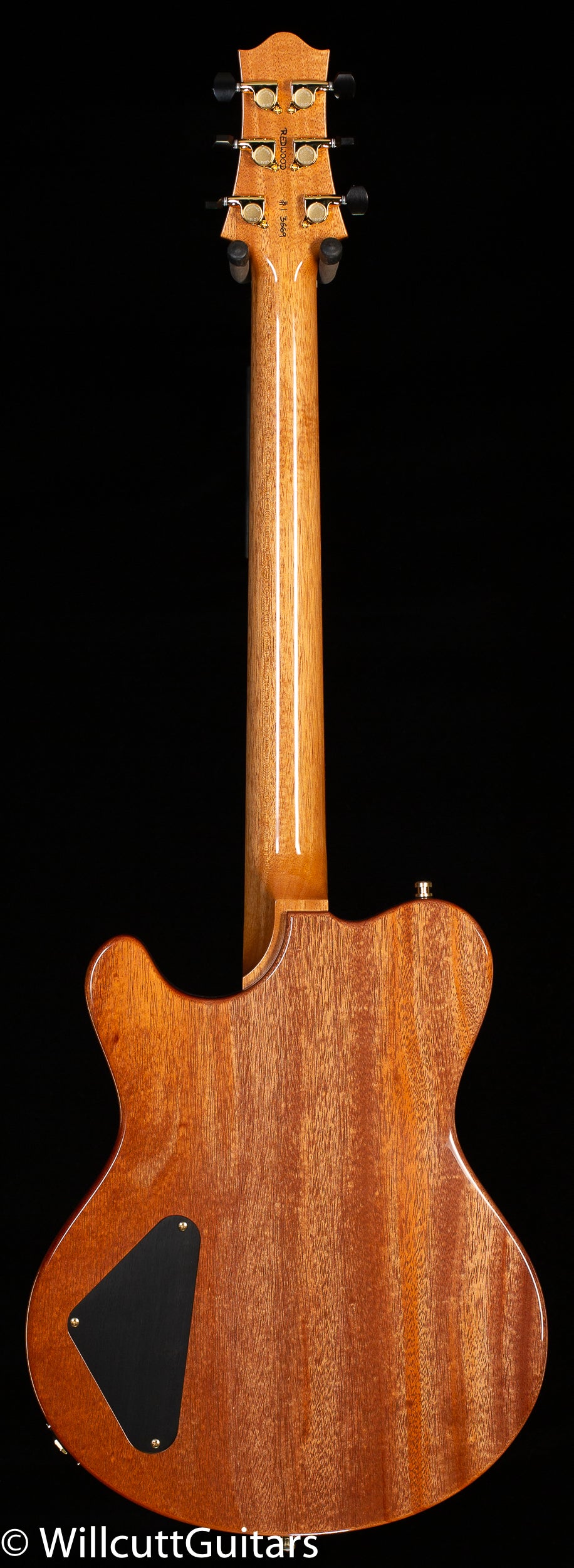 Nik Huber Redwood Dolphin Tigereye Burst - Willcutt Guitars