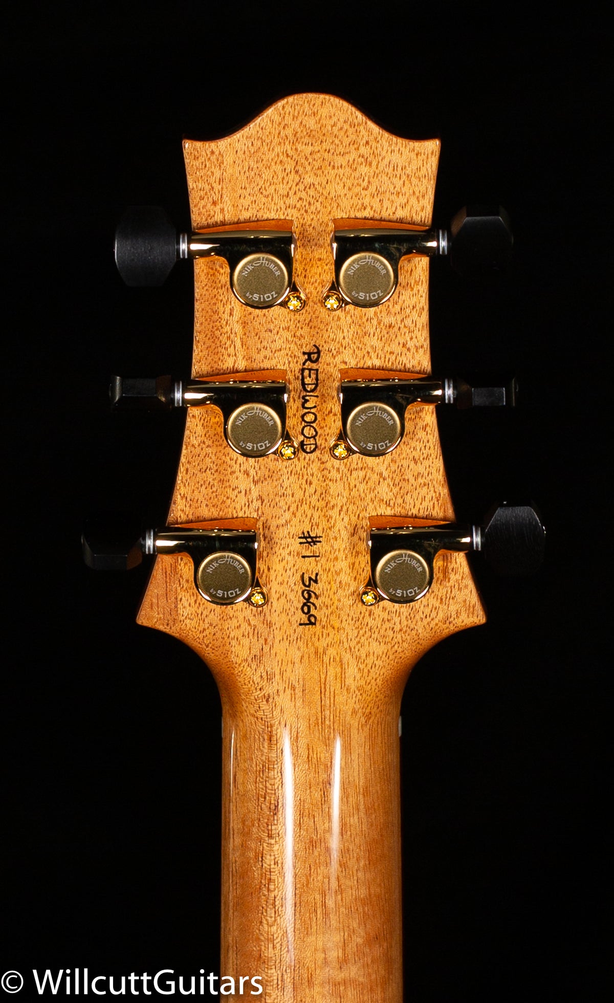 Nik Huber Redwood Dolphin Tigereye Burst (669)