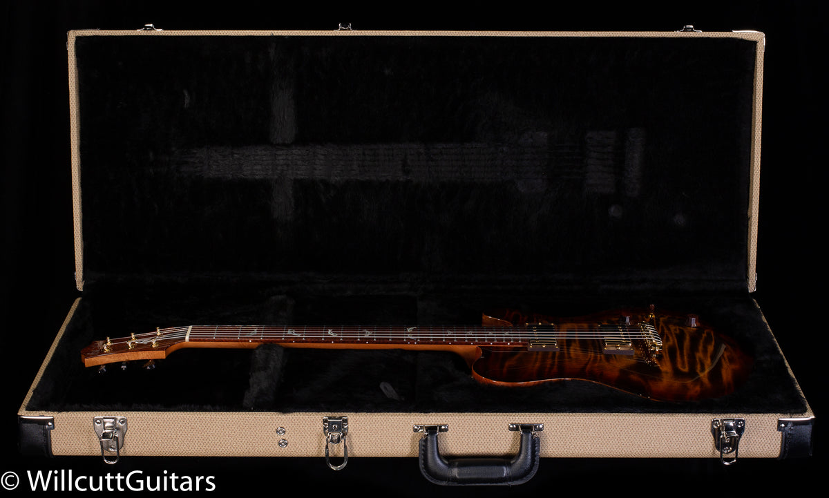 Nik Huber Redwood Dolphin Tigereye Burst (669)