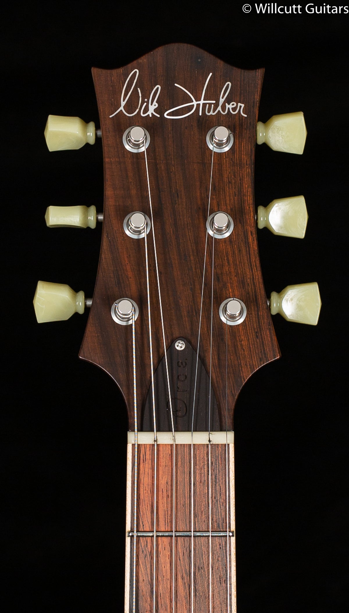 Nik Huber Orca '59 Rusty Petrol Blue Brazilian Neck