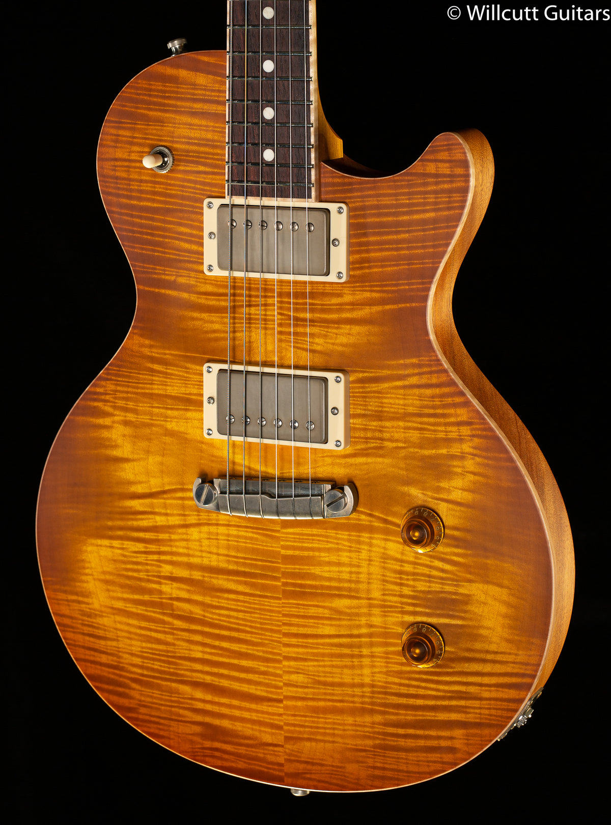 Nik Huber Krautster II Faded Sunburst Semi Gloss Curly Maple 2 HB