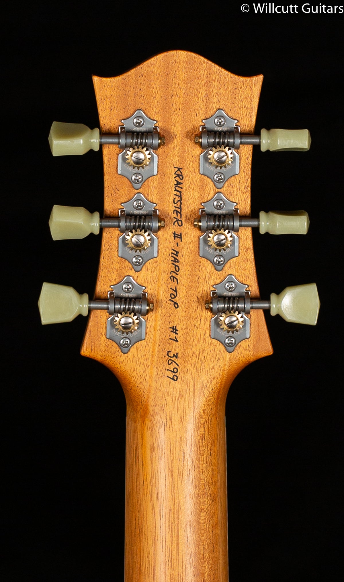 Nik Huber Krautster II Faded Sunburst Semi Gloss Curly Maple 2 HB