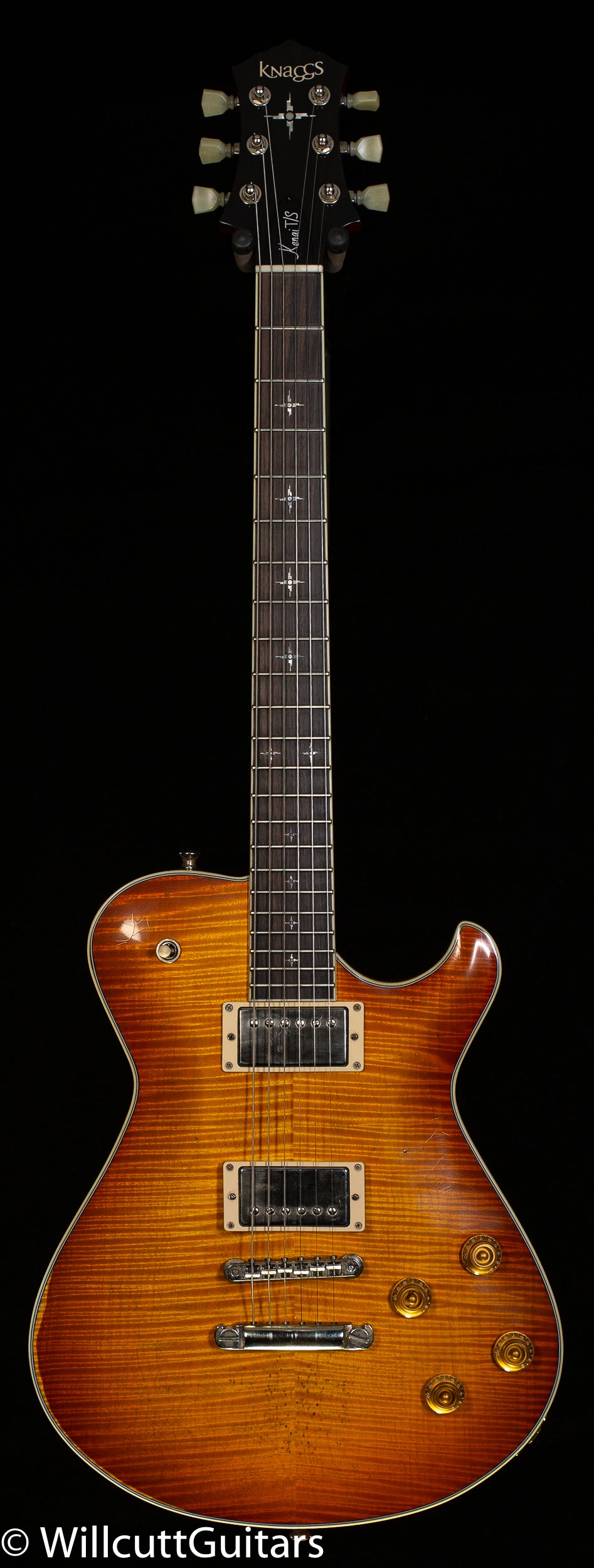 Knaggs ES Kenai T/S Eric Steckel Vintage Burst T1 Gloss Relic