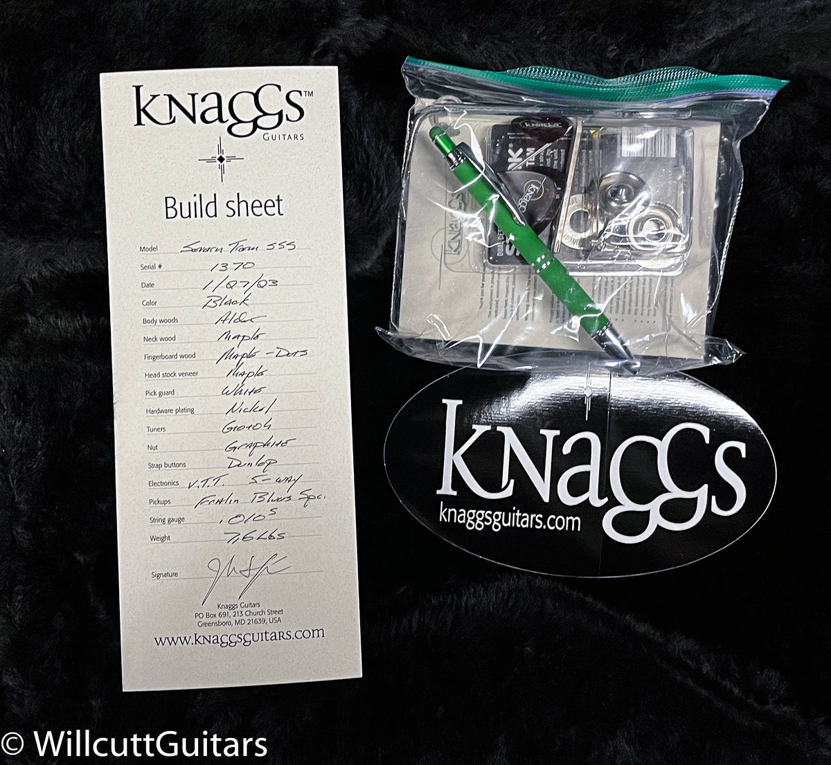 Knaggs Chesapeake Severn Trem SSS Black (370)