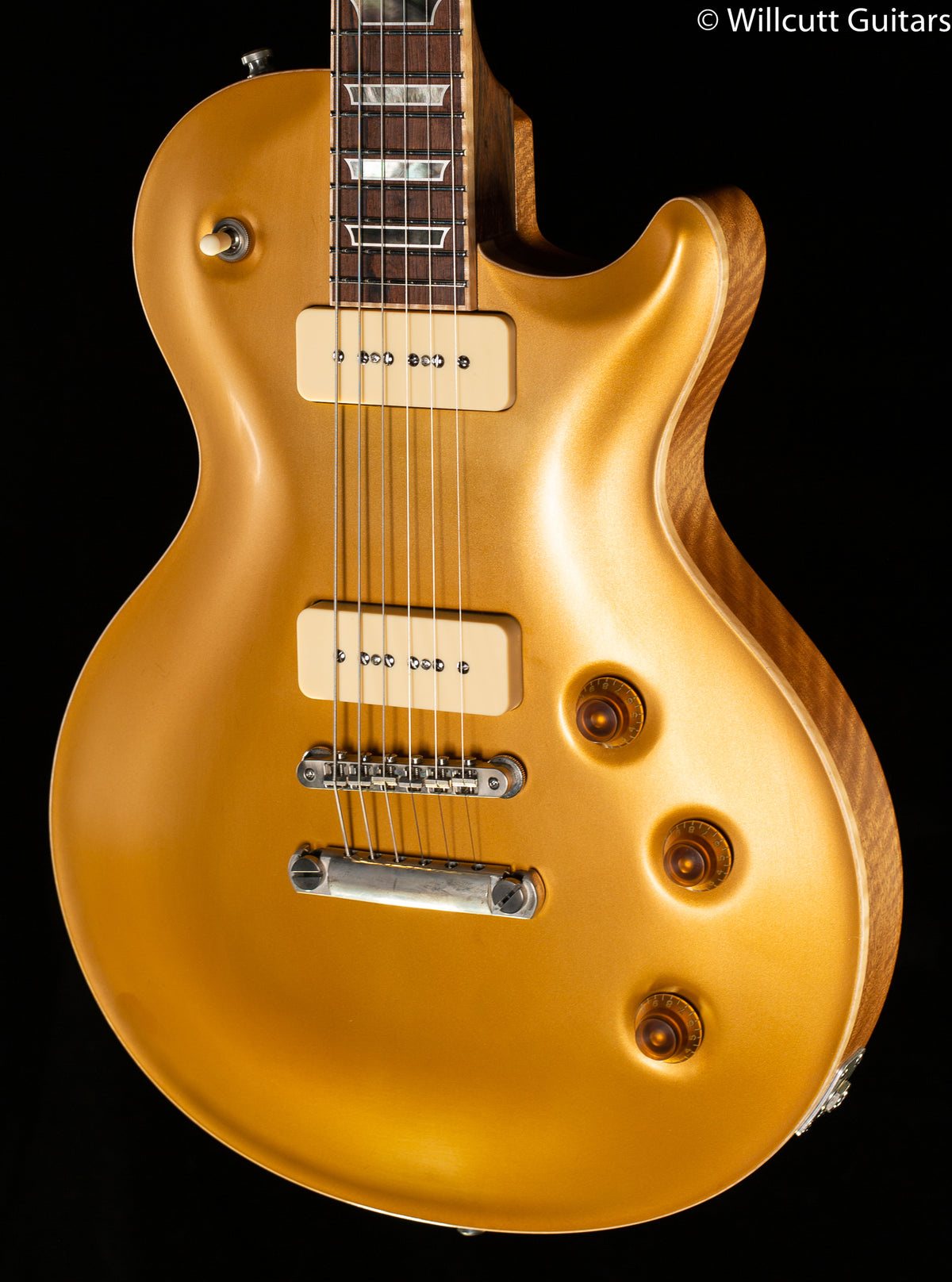 Nik Huber Orca Bernie Marsden Signature Gold Top (796)