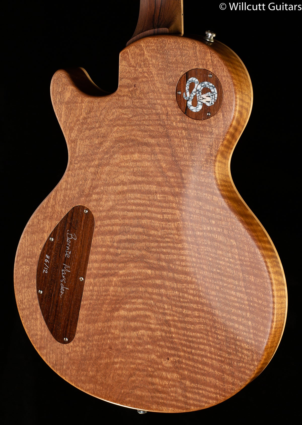 Nik Huber Orca Bernie Marsden Signature Gold Top (796)