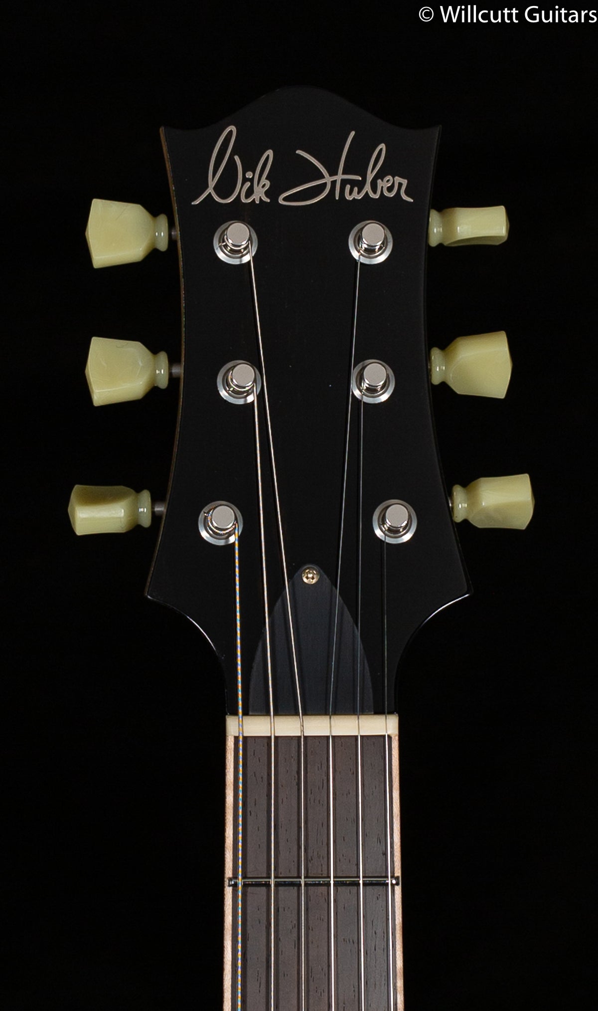 Nik Huber Krautster II Custom Grey Blue Semihollow