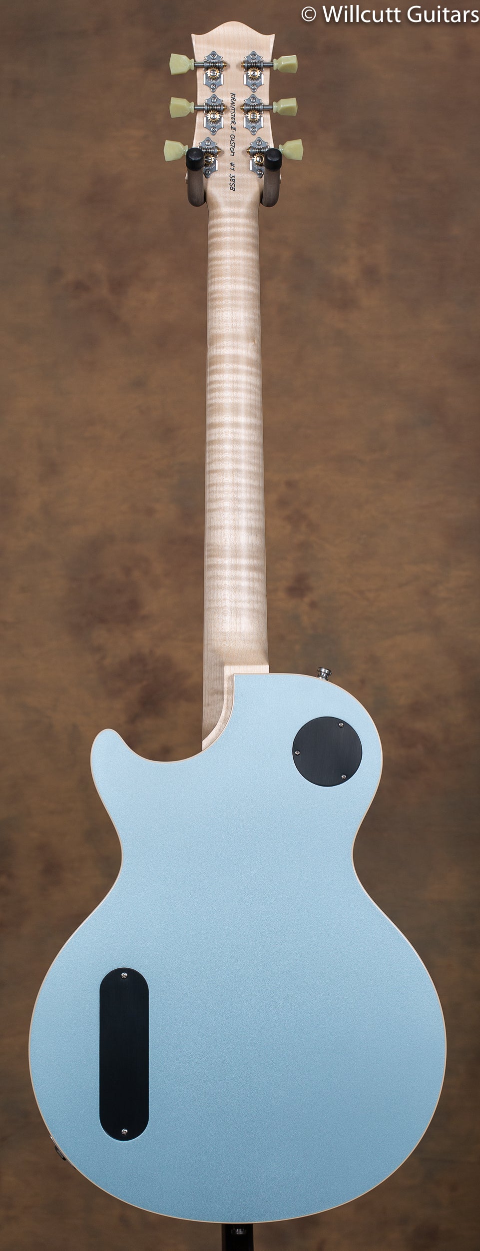 Nik Huber Krautster II Worn Ice Blue Crown Inlays