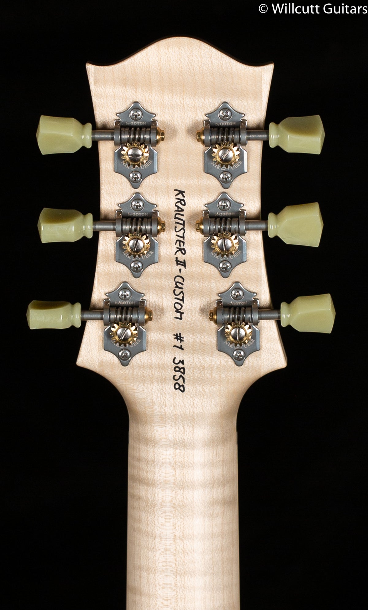 Nik Huber Krautster II Worn Ice Blue Crown Inlays
