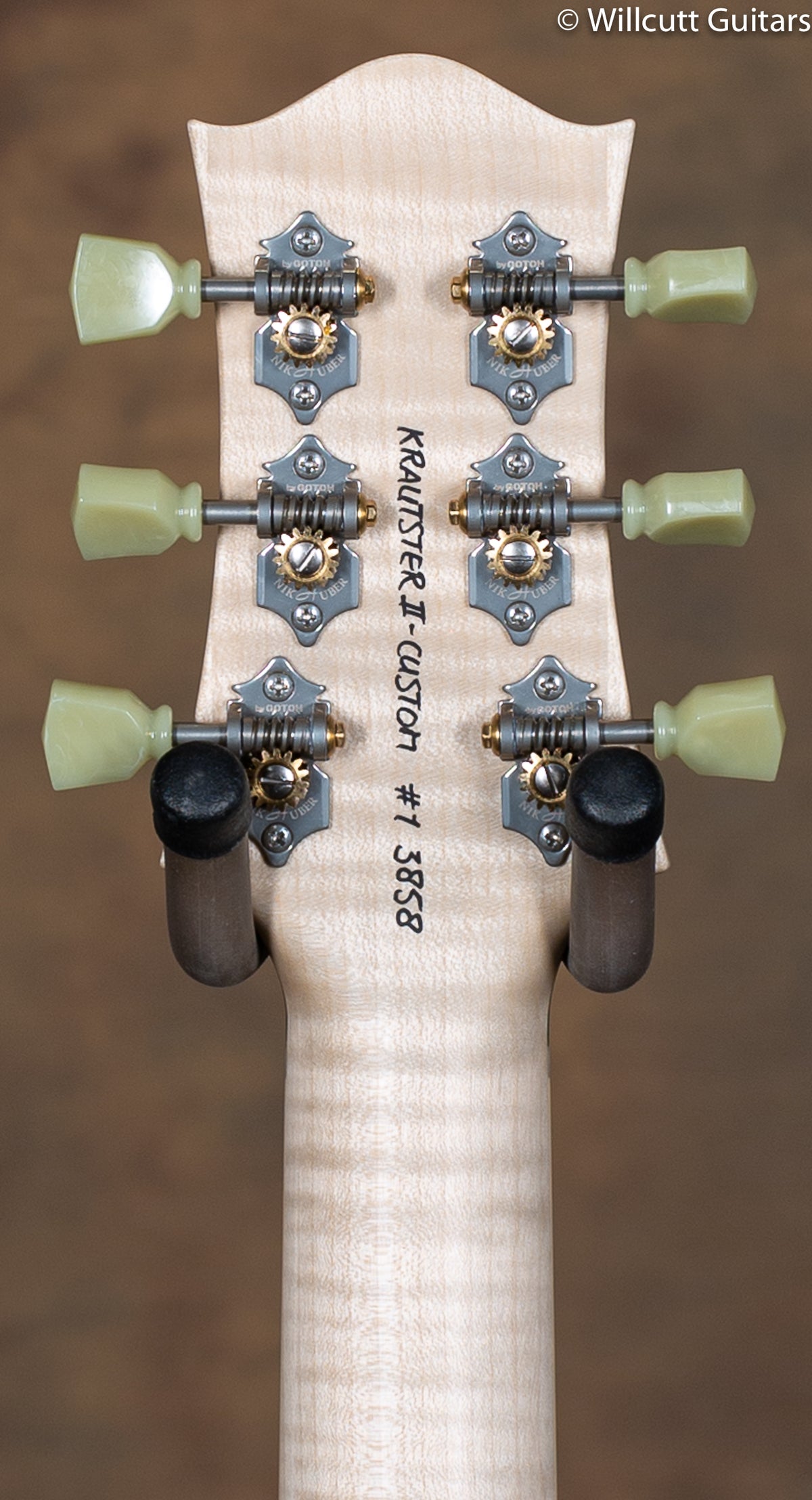 Nik Huber Krautster II Worn Ice Blue Crown Inlays