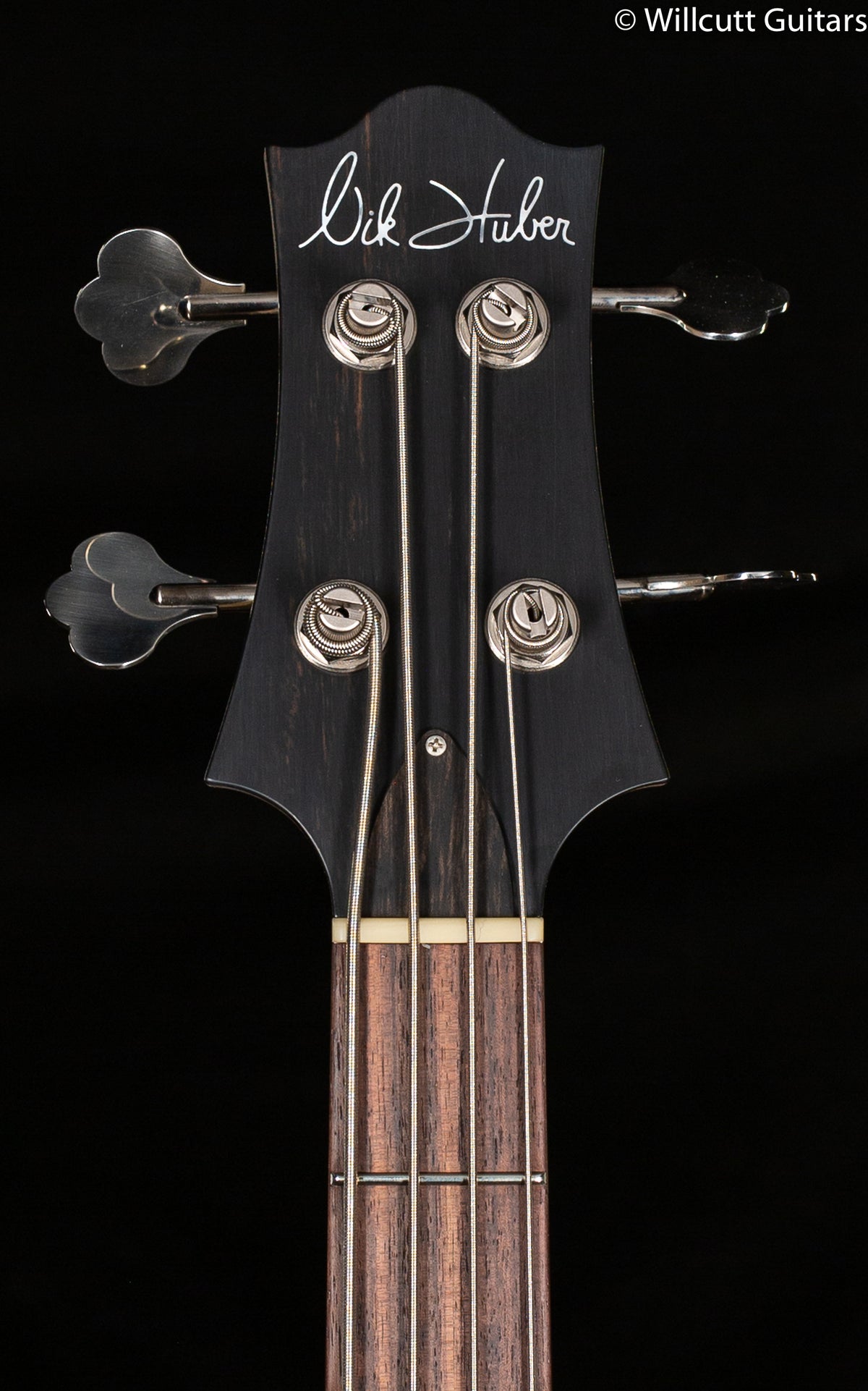 Nik Huber Rietbergen Bass Worn Onyx Bass Guitar (873)