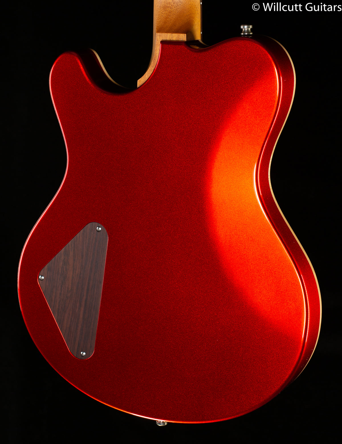 Nik Huber Surfmeister Semi-Hollow Candy Apple Red Highgloss Finish
