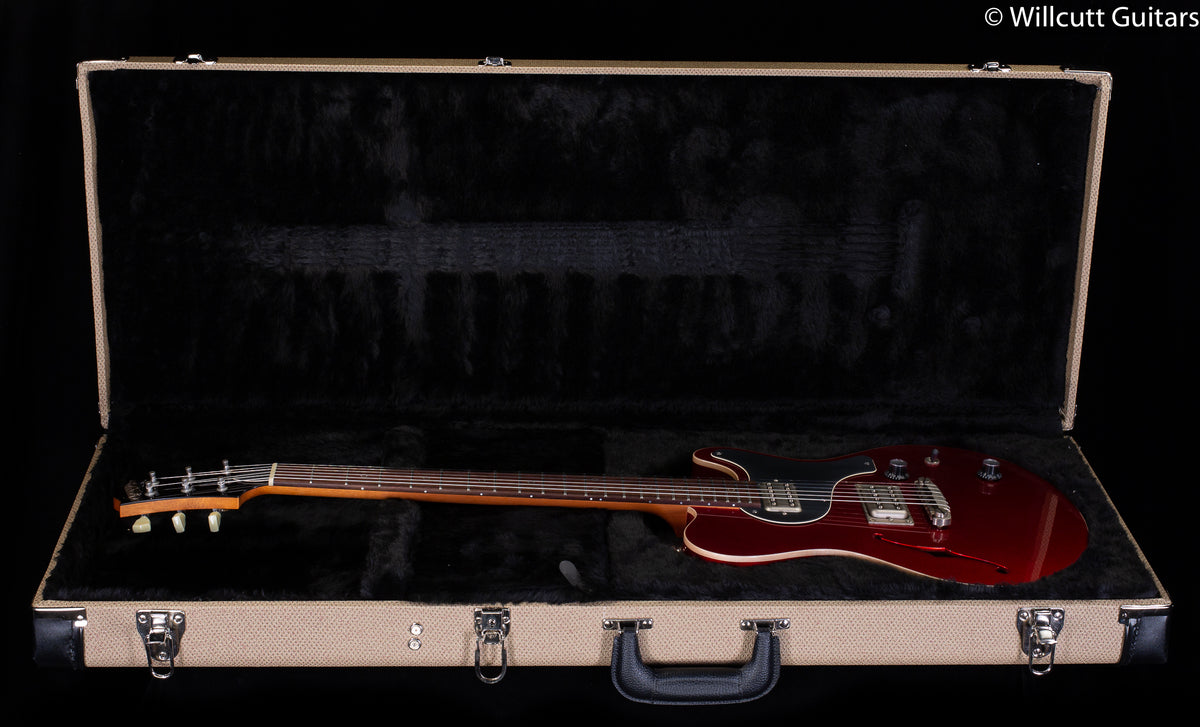 Nik Huber Surfmeister Semi-Hollow Candy Apple Red Highgloss Finish