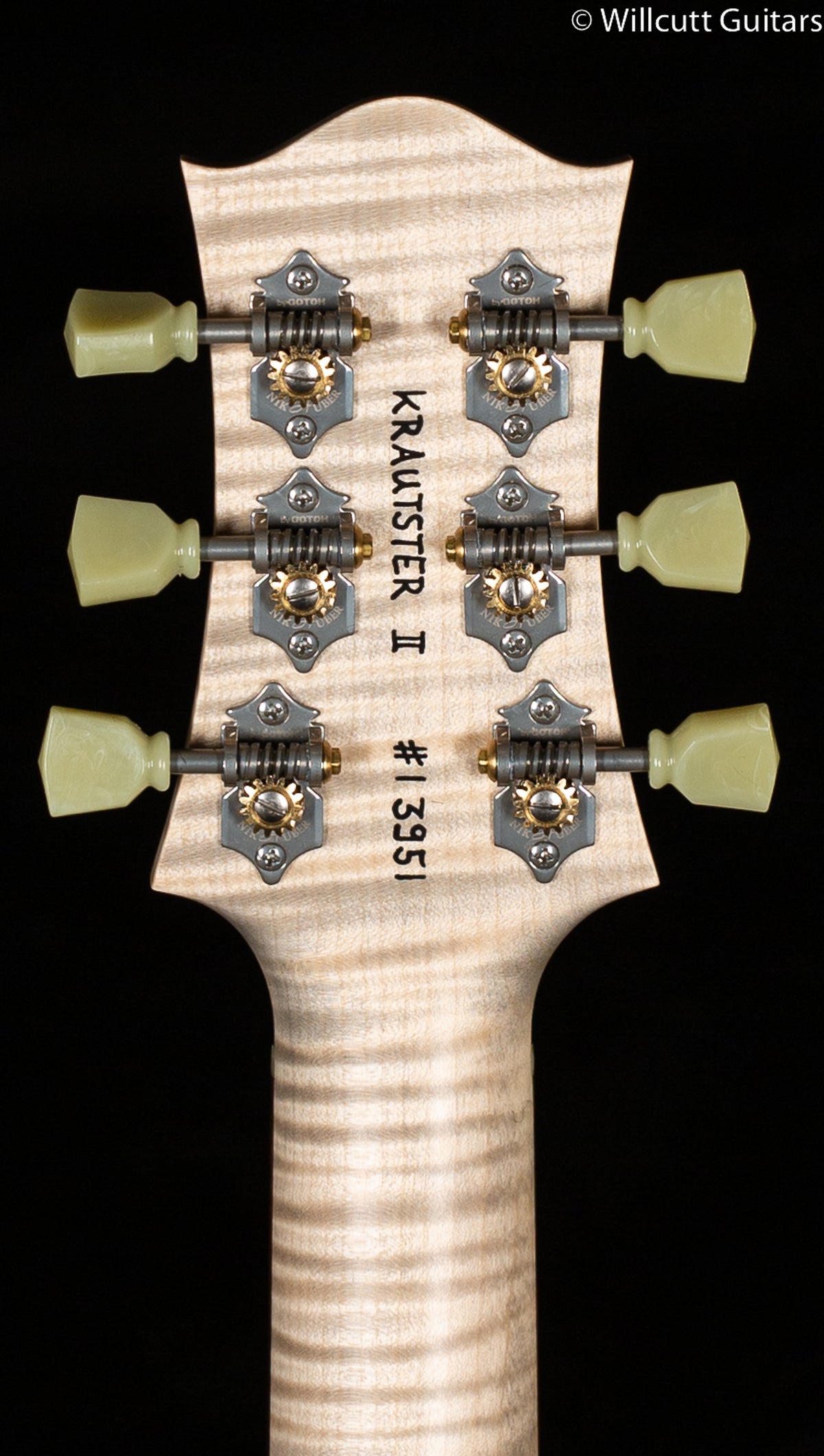 Nik Huber Krautster II Worn Gold Top Bigsby (951)