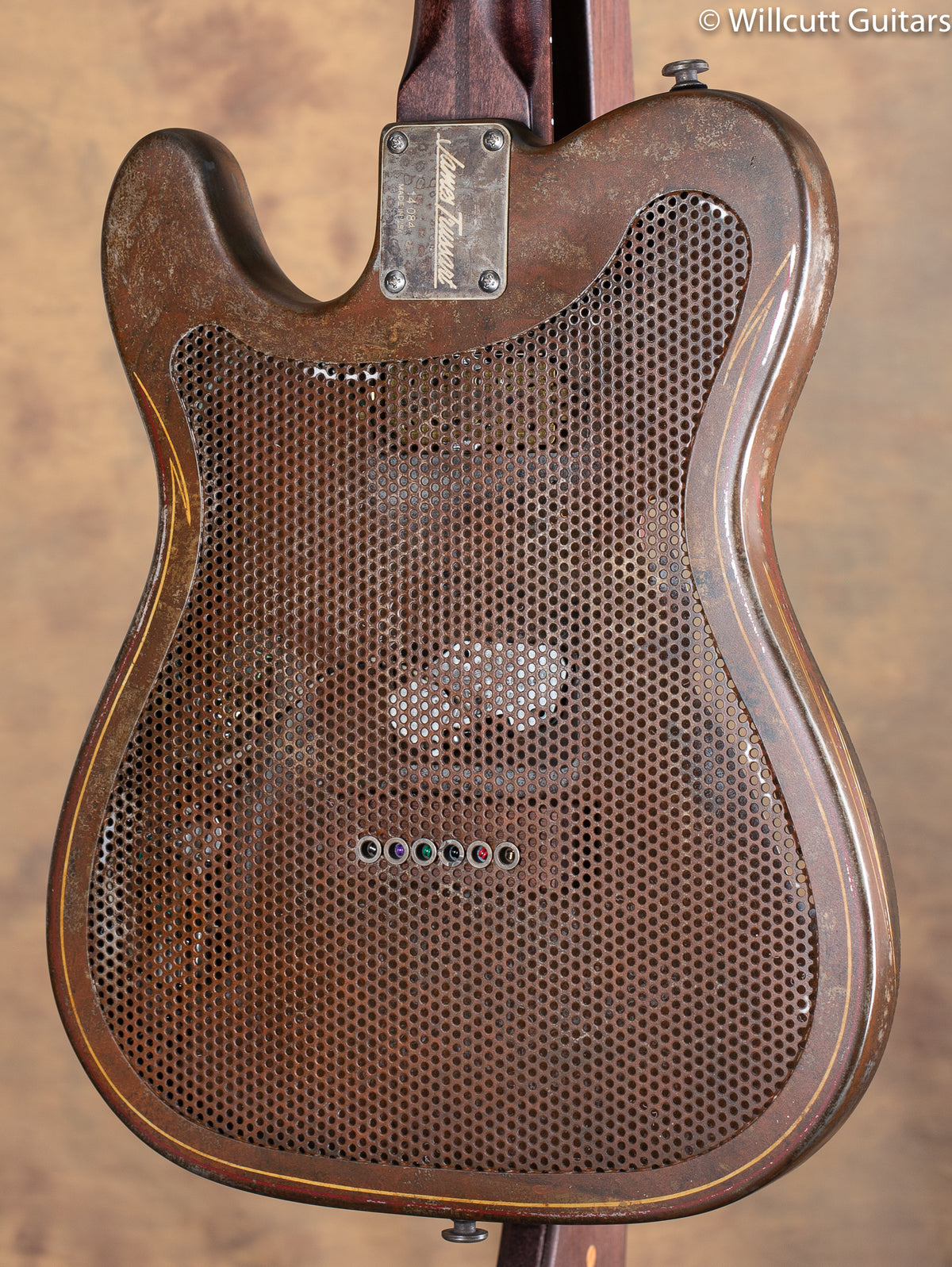 Trussart SteelCaster Deluxe Pinstripe Rust O Matic USED