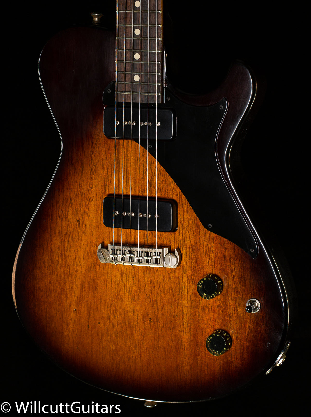 Knaggs Influence Kenai J Dark Tobacco Burst 2-90 Gloss Relic