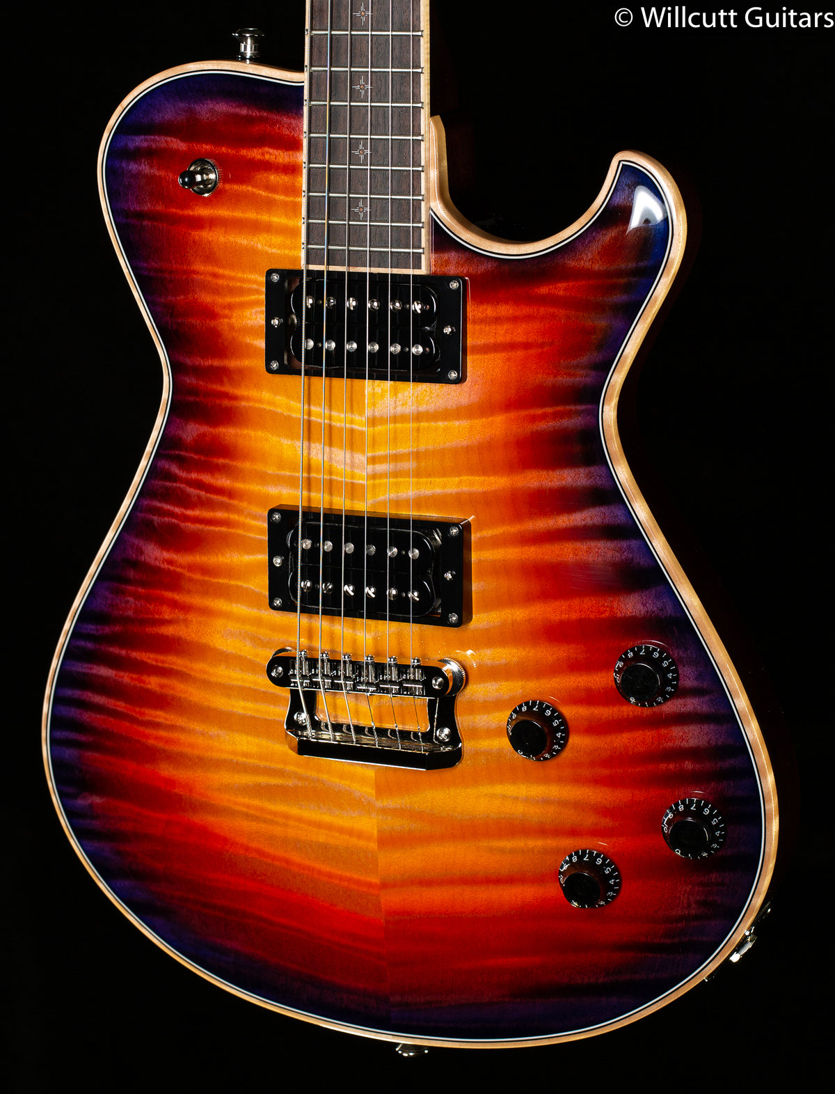 Knaggs Influence Kenai Sunrise Burst Tier 1 Gloss Rosewood Fingerboard