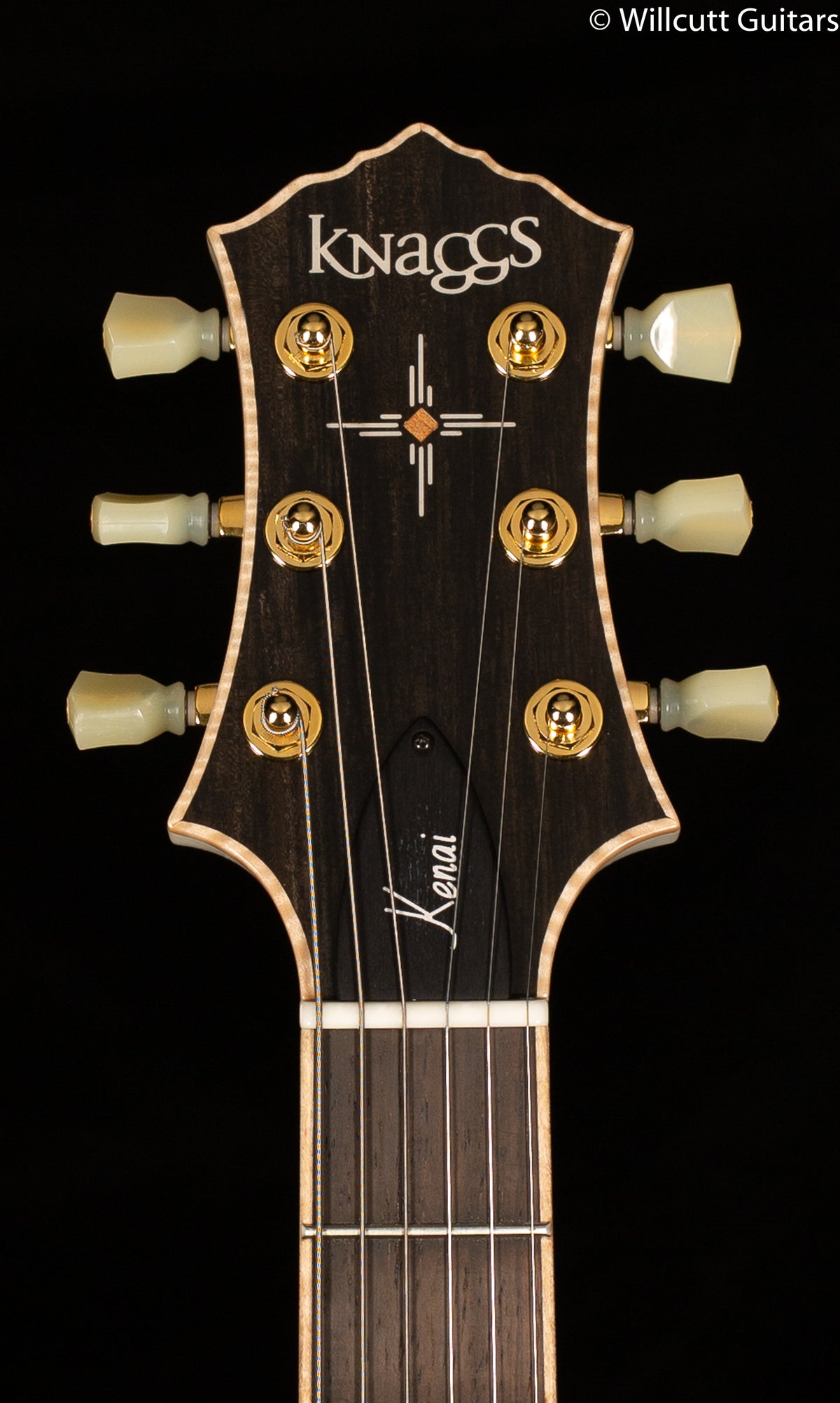 Knaggs Influence Kenai Creme Gloss, Natural Binding Brazilian Rosewood