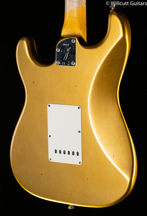 Fender Custom Shop Postmodern Strat Journeyman Relic, Maple Fingerboard, Aged Aztec Gold (754)