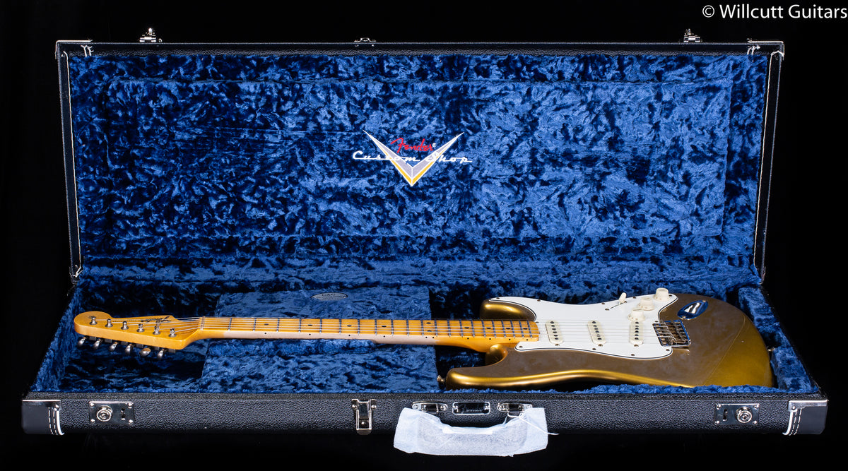 Fender Custom Shop Postmodern Strat Journeyman Relic, Maple Fingerboard, Aged Aztec Gold (754)