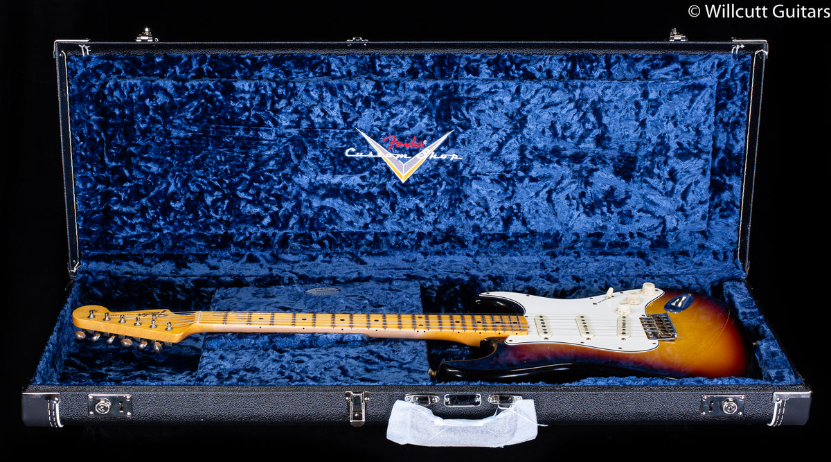 Fender Custom Shop Postmodern Strat Journeyman Relic Bleached 3-Color Sunburst (817)